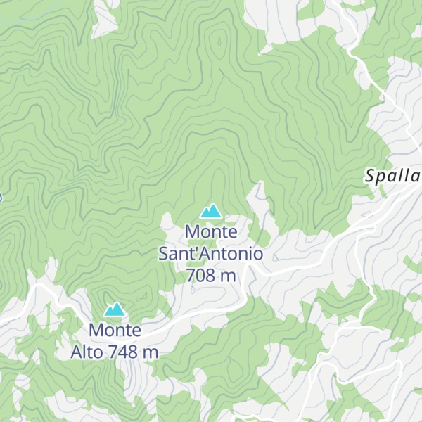 Map of Monte Sant'Antonio