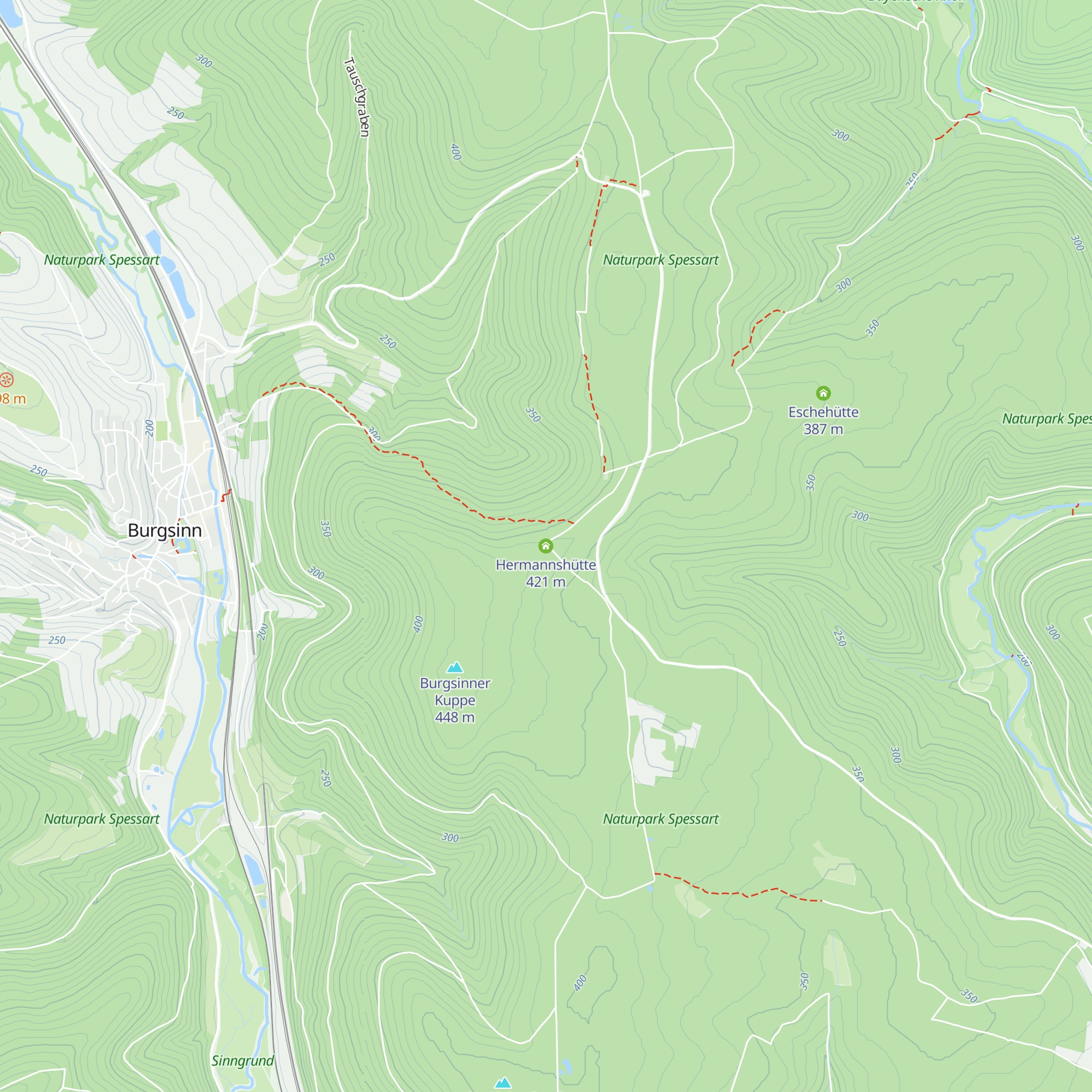 Hermannshütte map