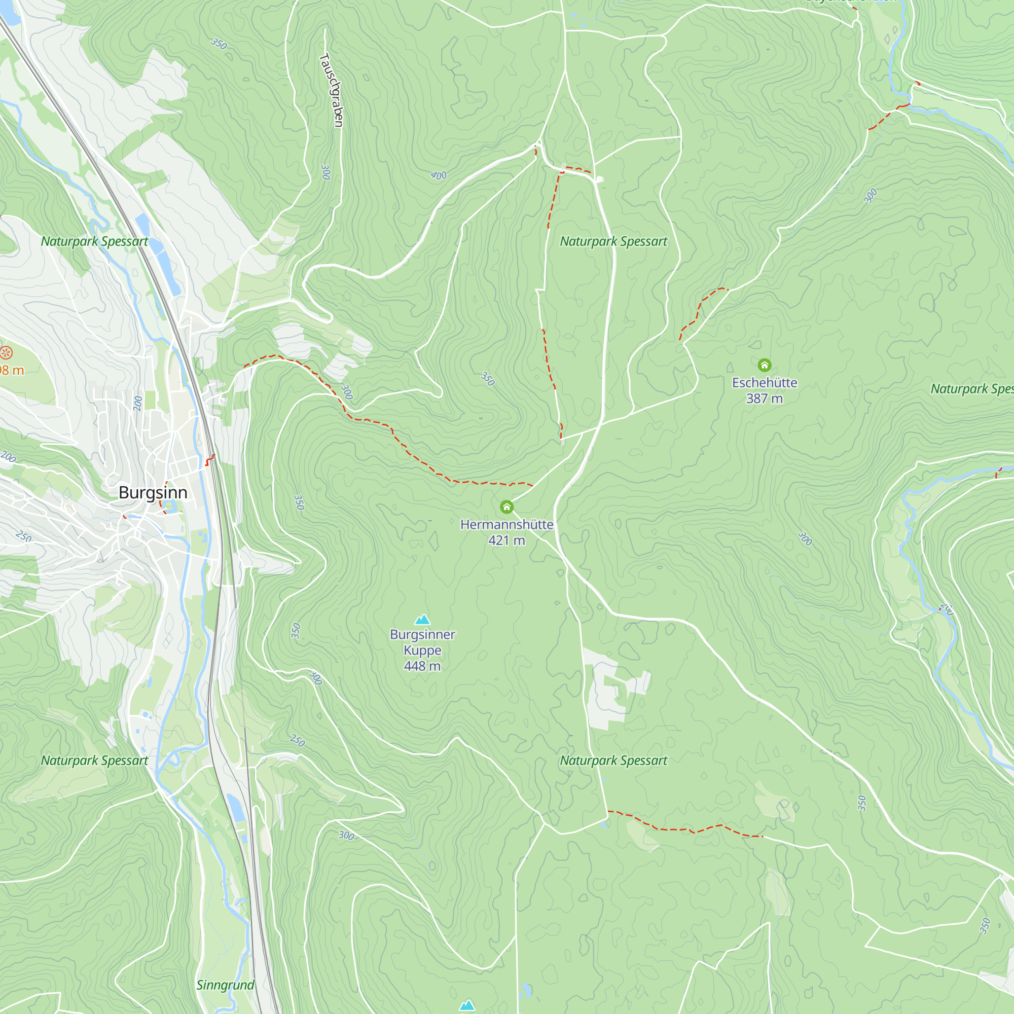 Hermannshütte map