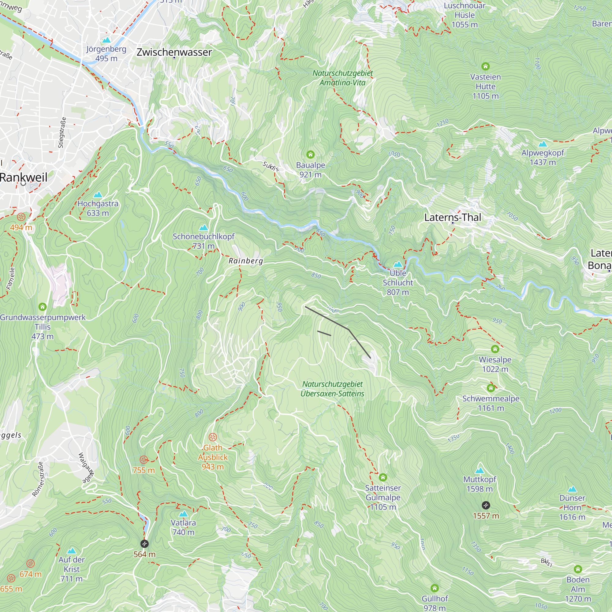 Schilift Gröllerkopf map