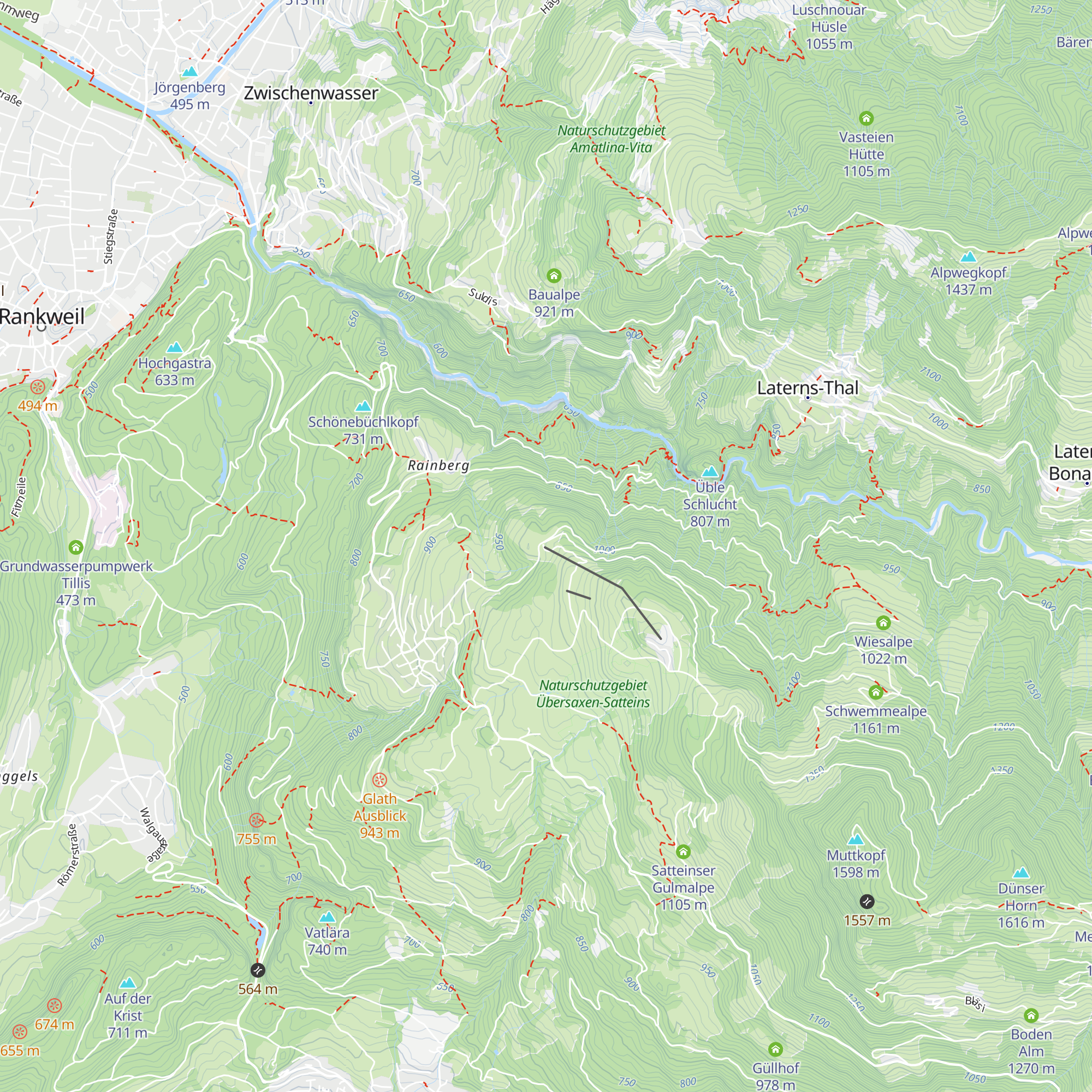 Schilift Gröllerkopf map