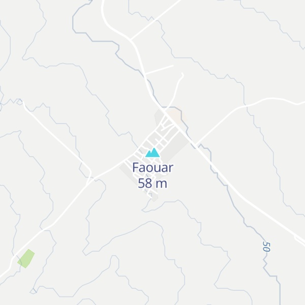 Map of Faouar