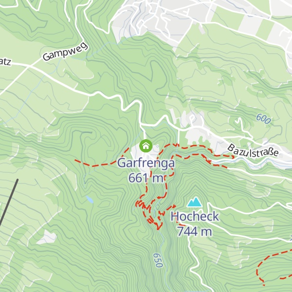 Map of Garfrenga