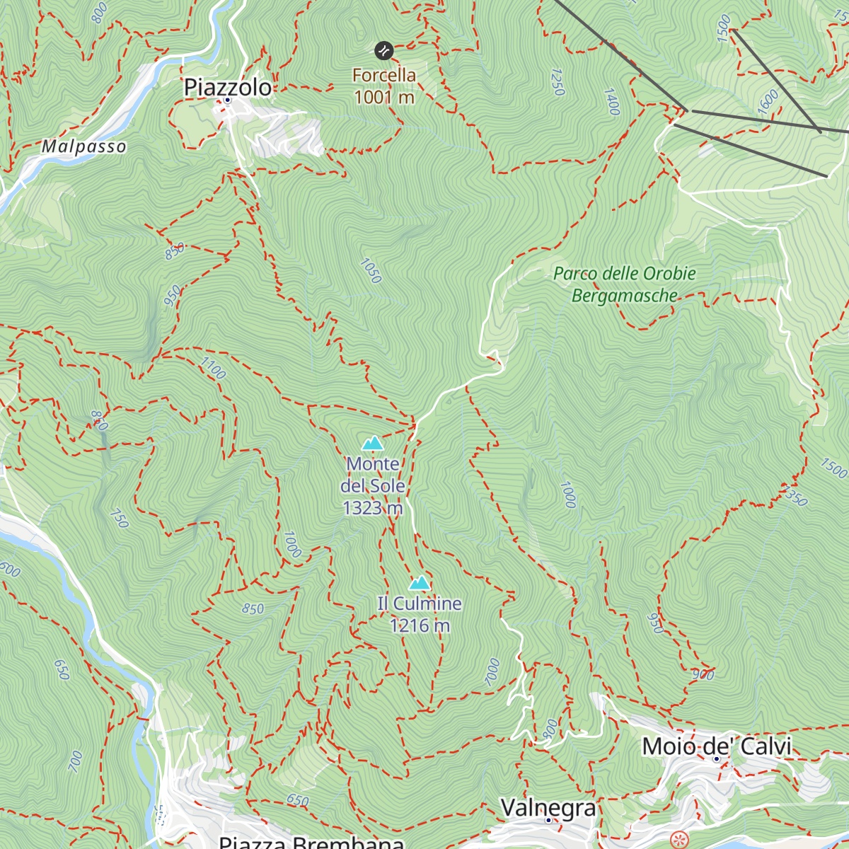 Roccolo di Calche map
