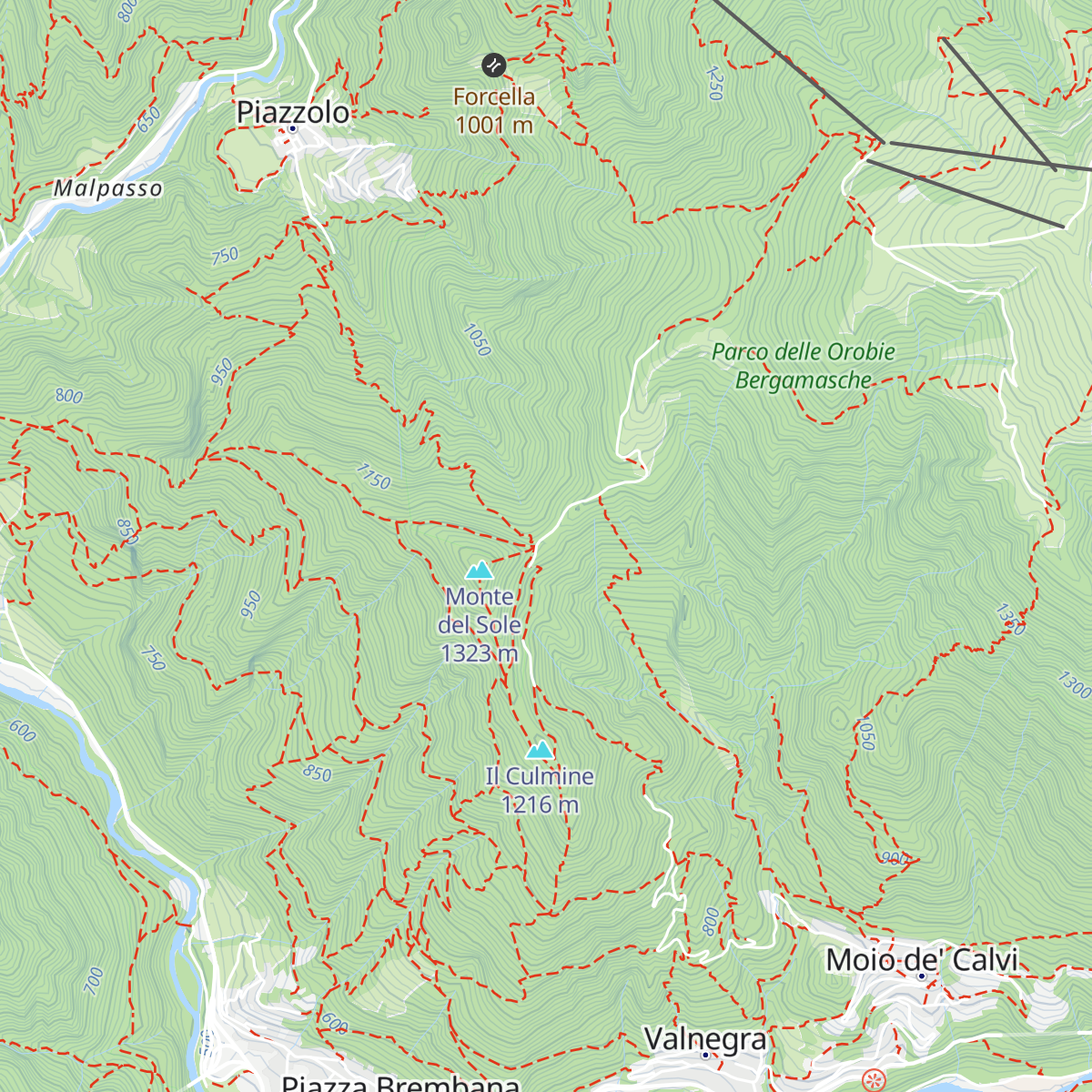 Roccolo di Calche map
