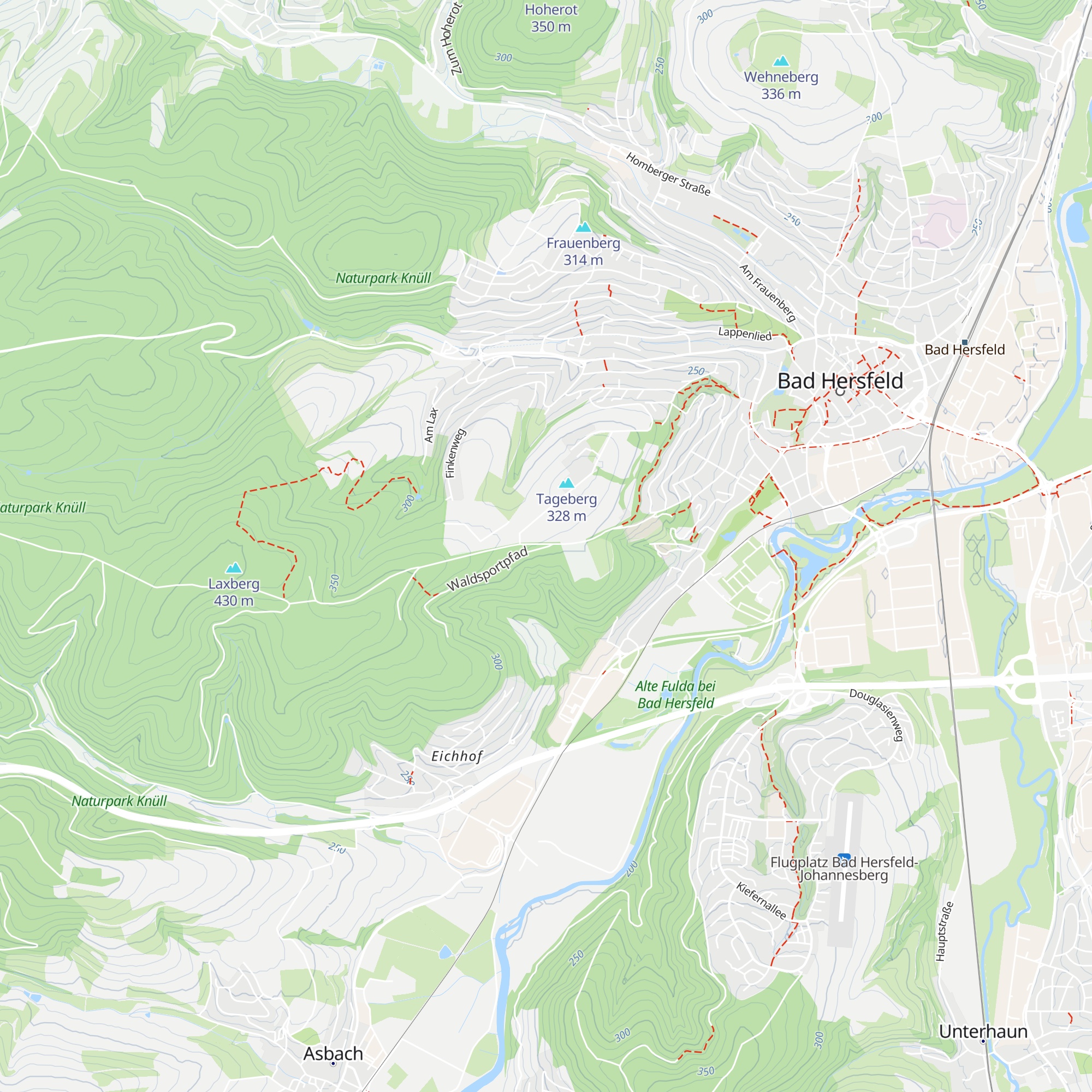 Hermann Kirchner Hütte map