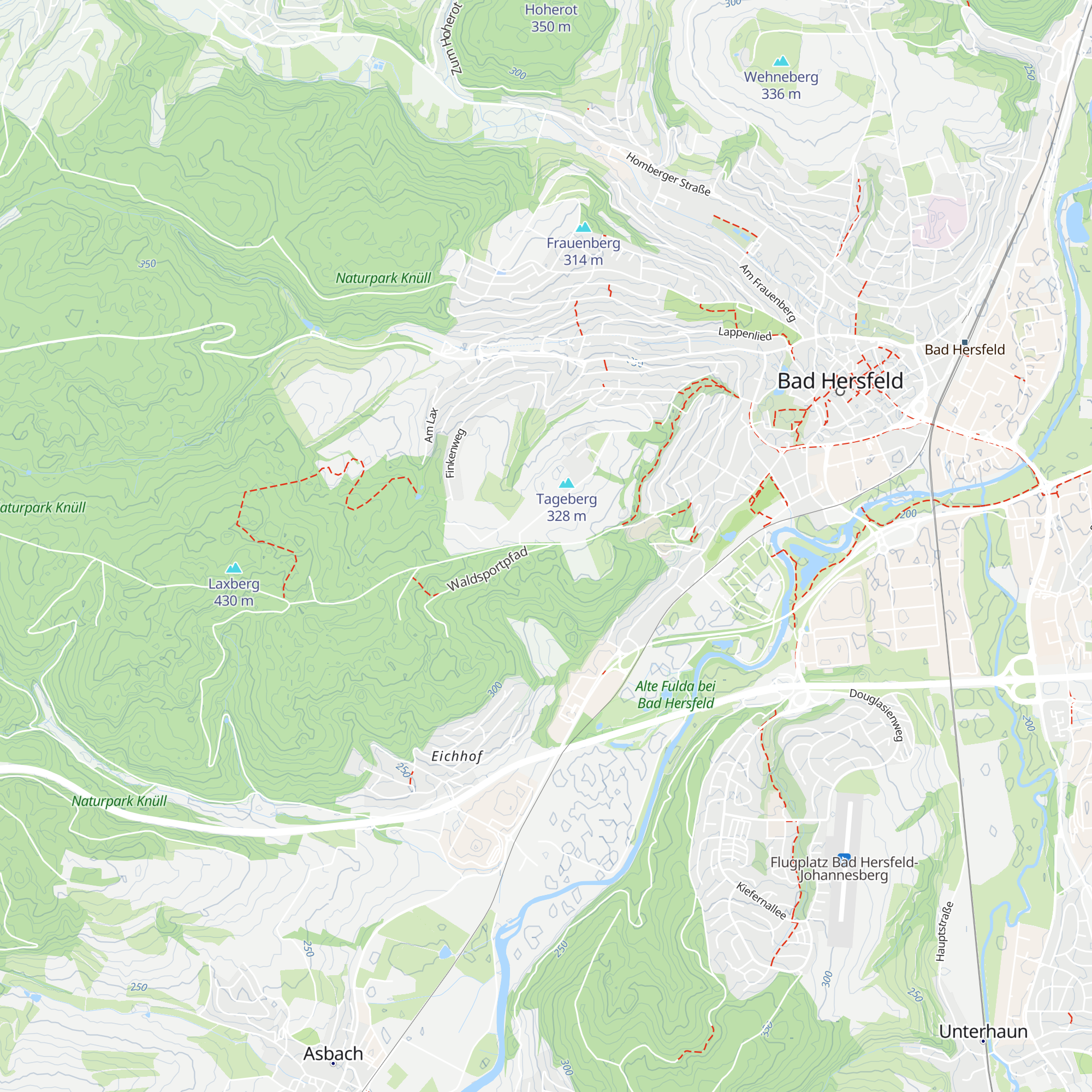 Hermann Kirchner Hütte map