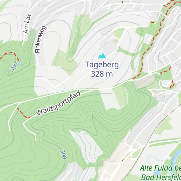 Map of Hermann Kirchner Hütte