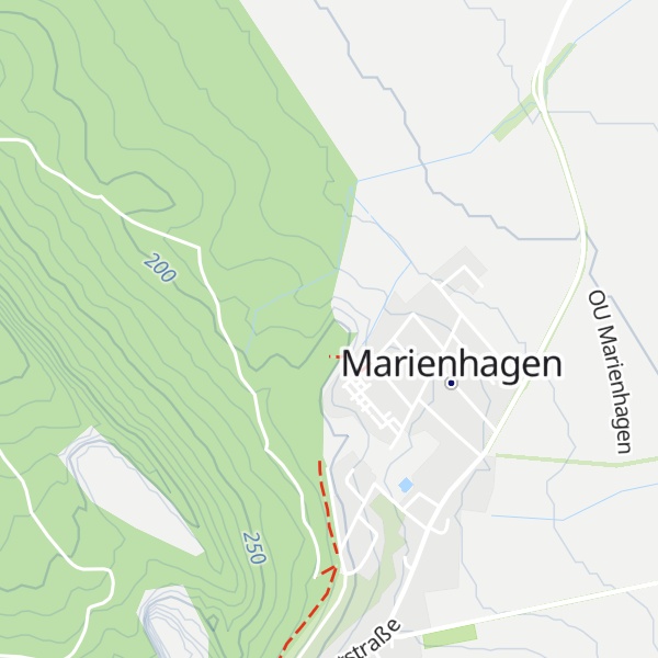 Map of Kummerbrink-Hütte