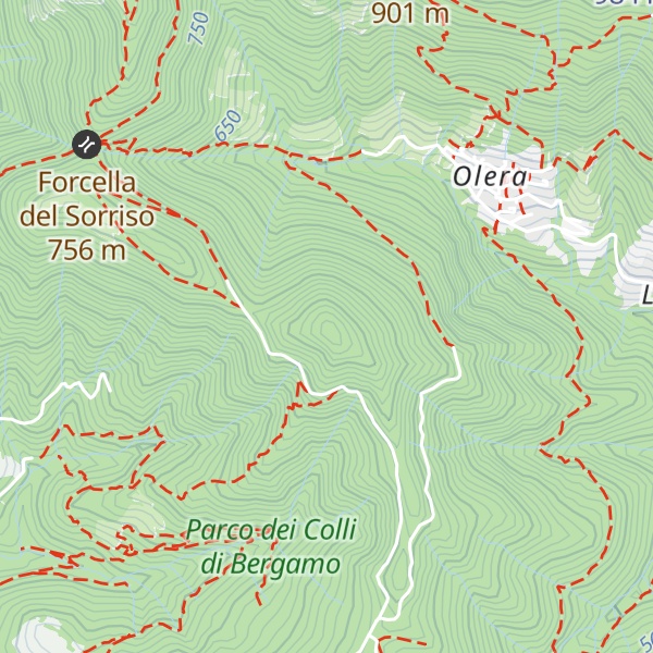 Map of Monte Solino