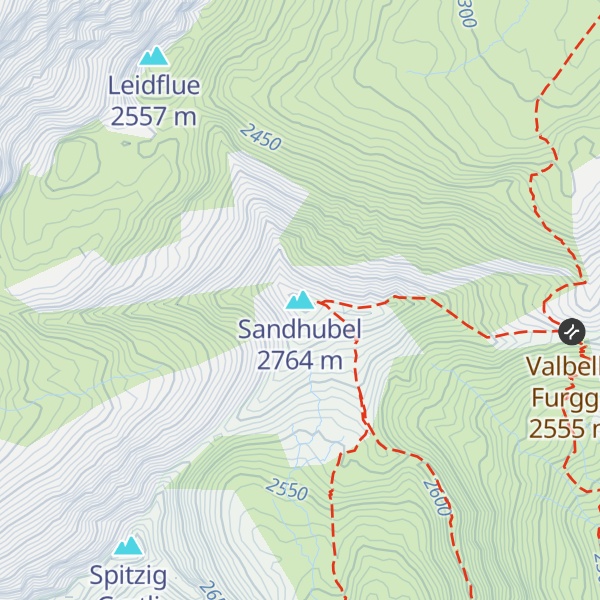 Map of Sandhubel