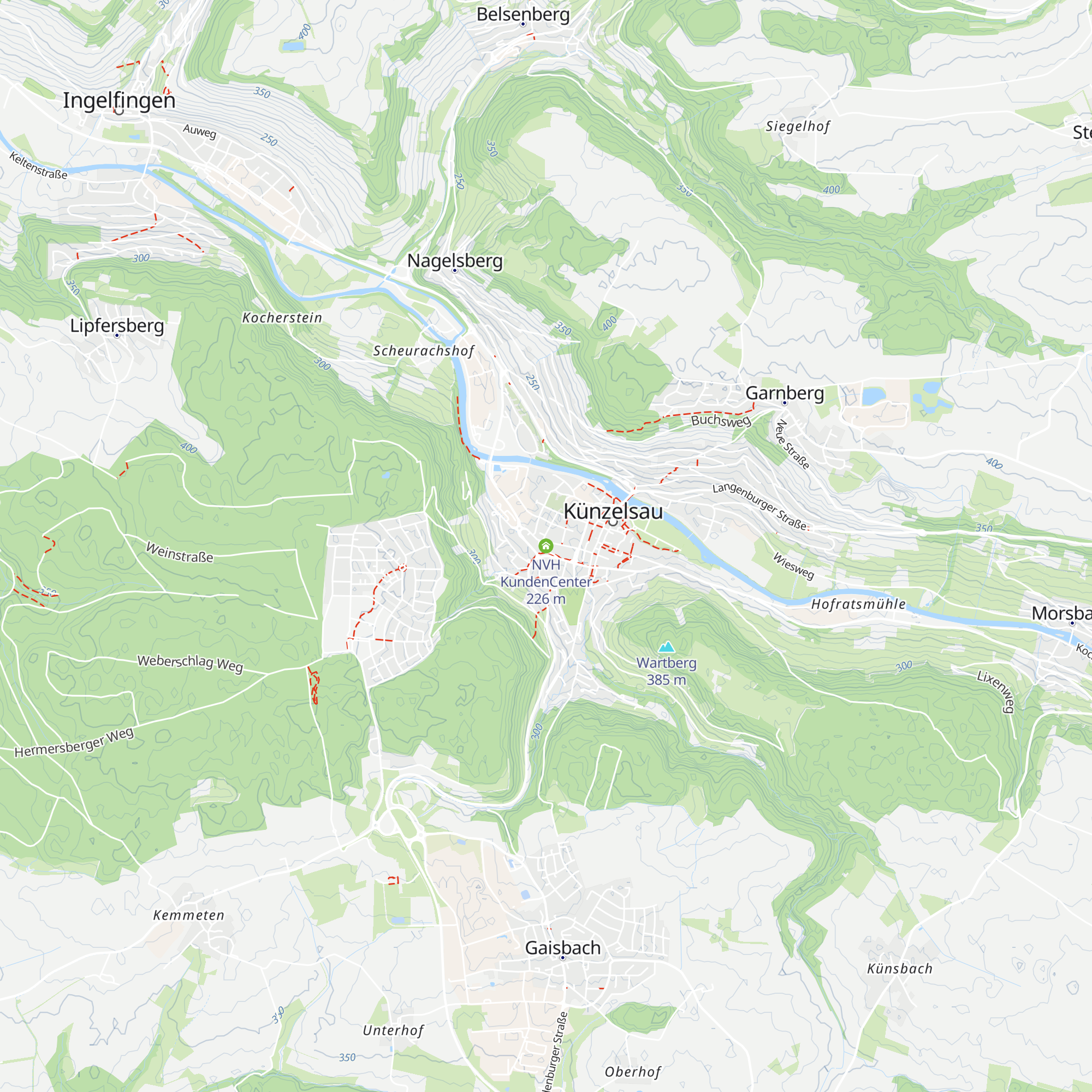 NVH KundenCenter map