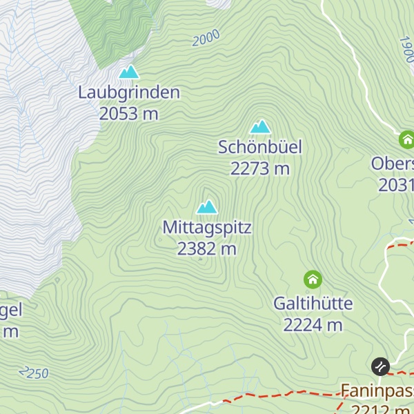 Map of Mittagspitz