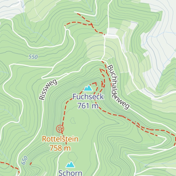 Map of Fuchseck