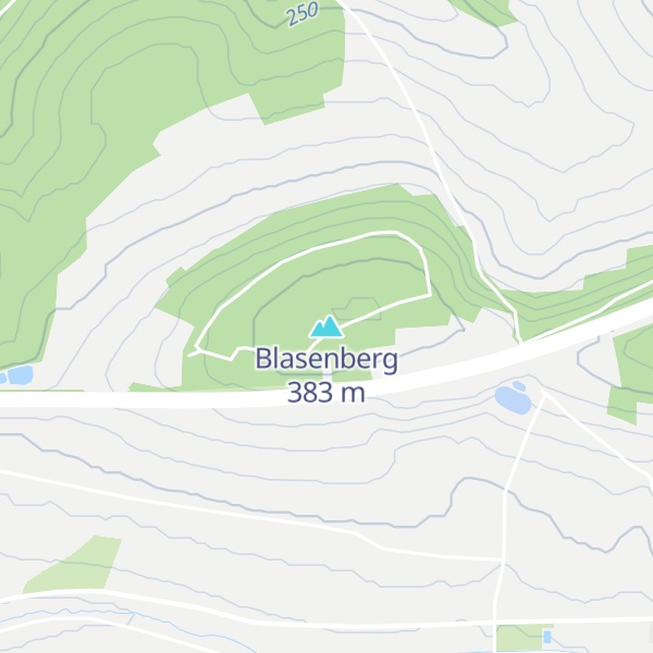 Map of Blasenberg