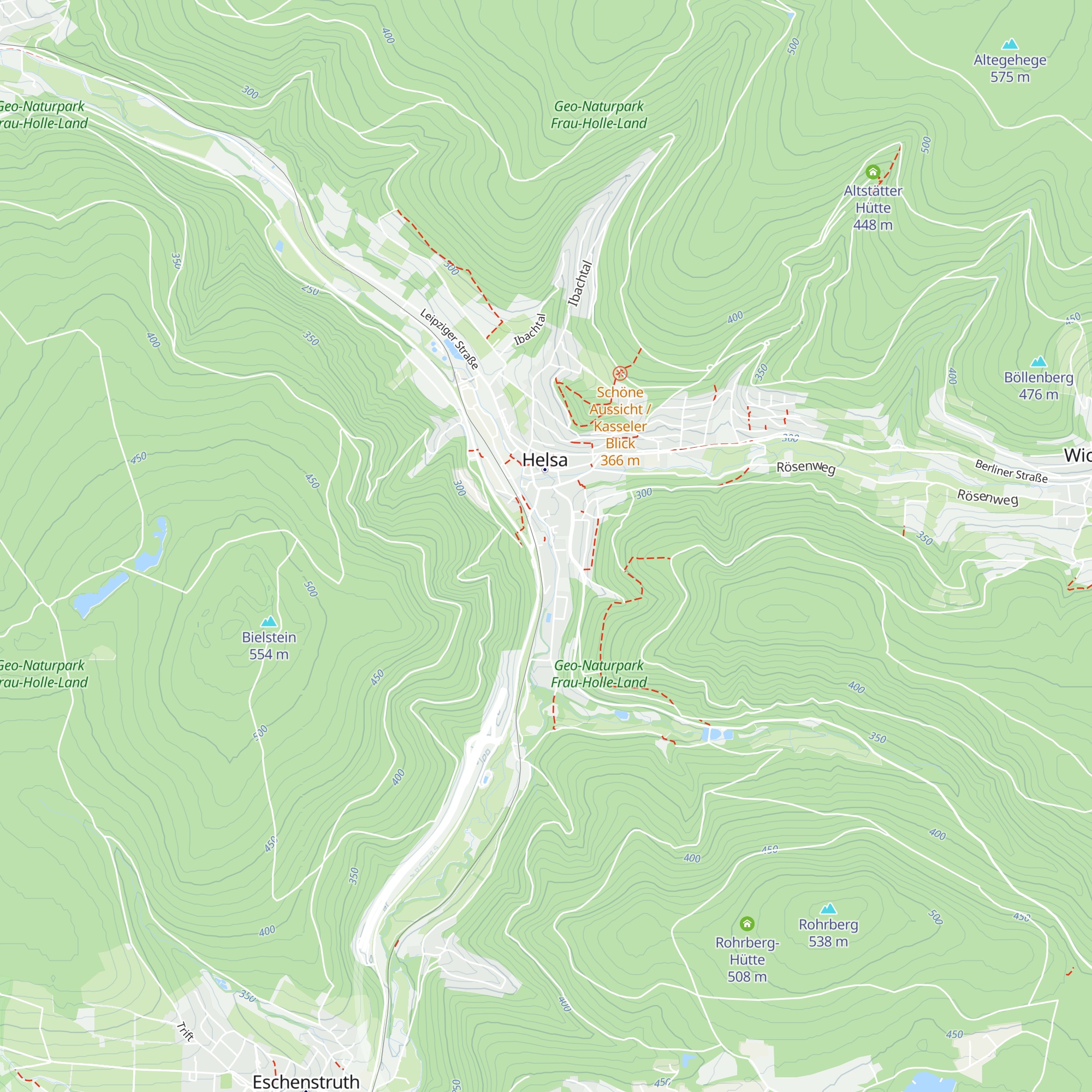 Steinhofhütte HWGHV map