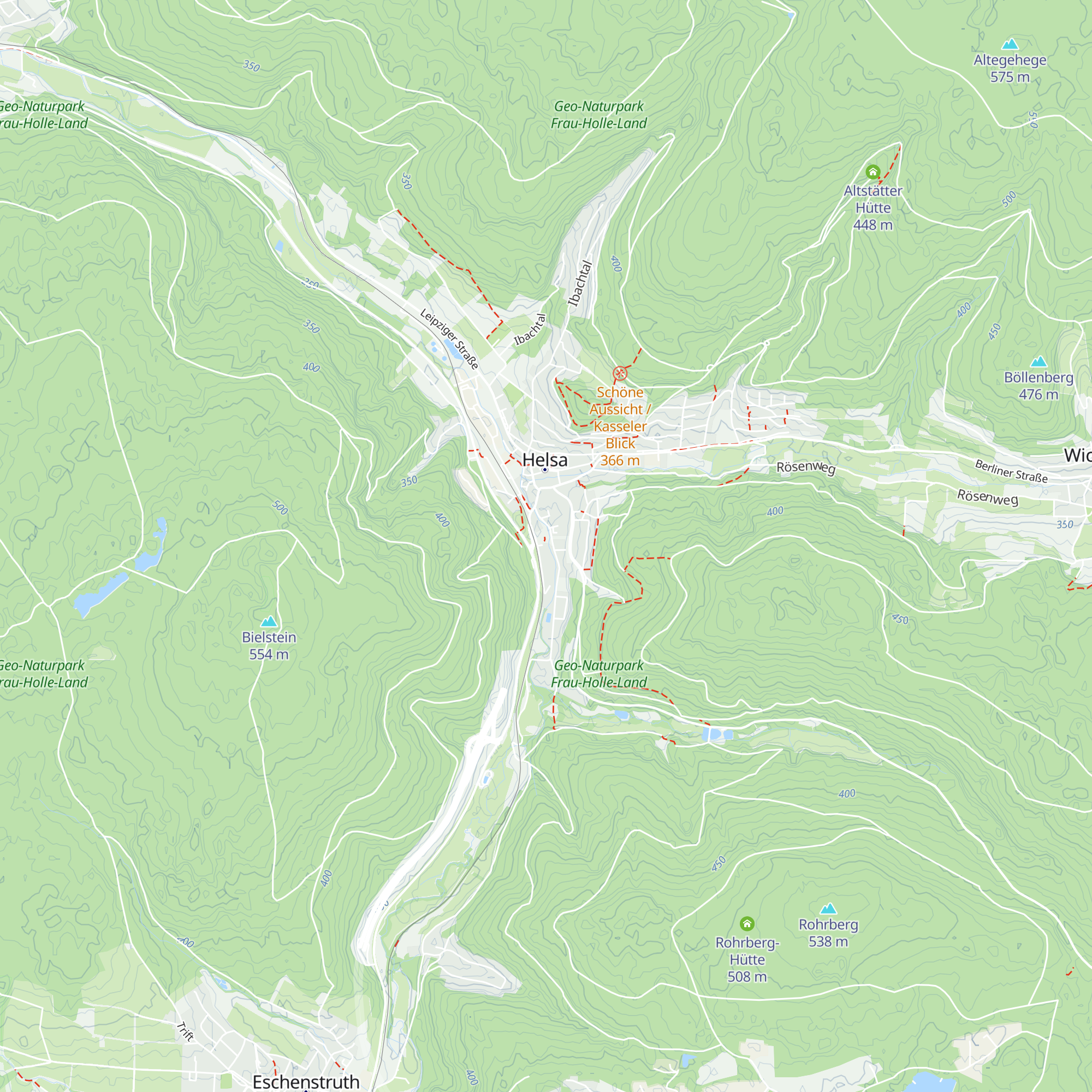 Steinhofhütte HWGHV map
