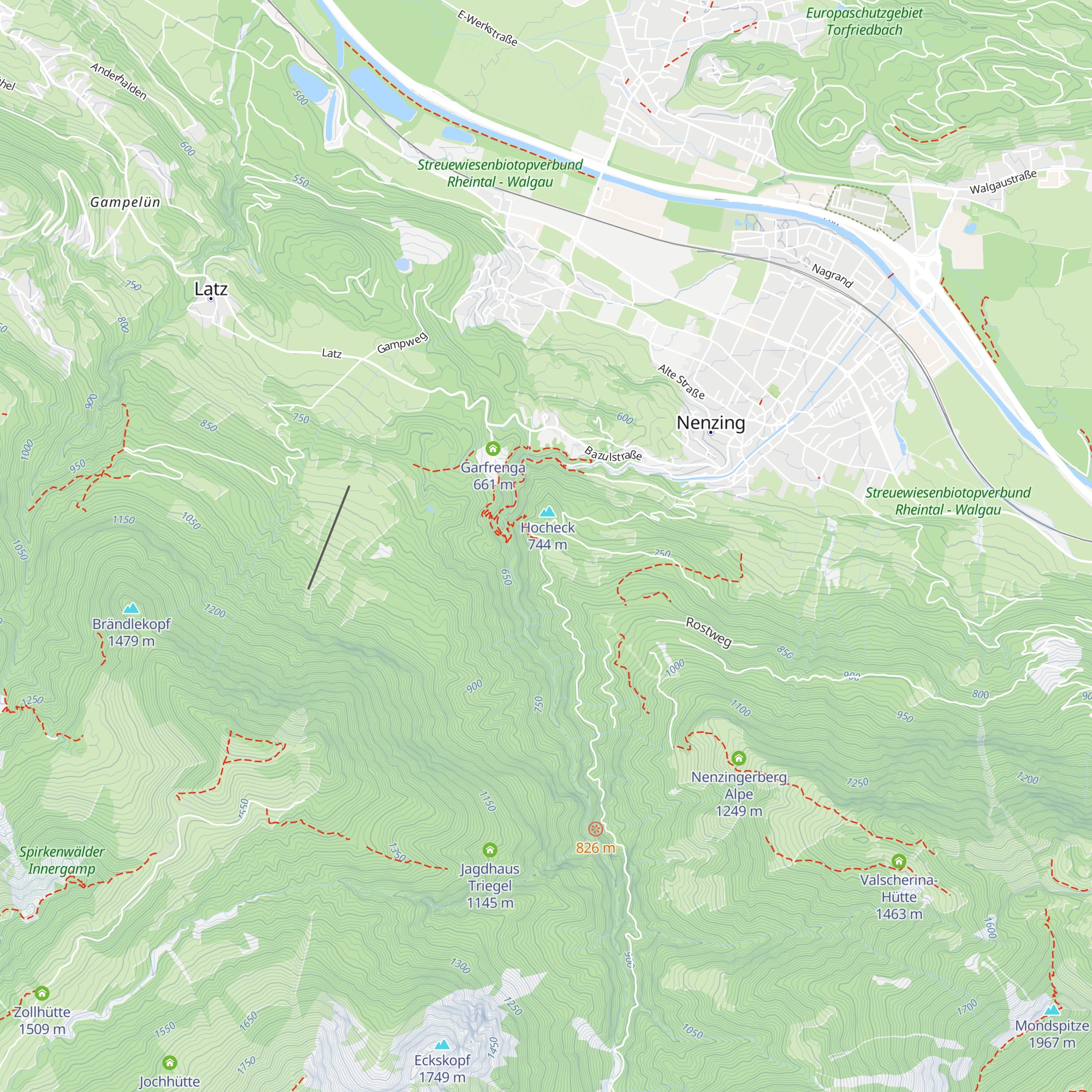 Mautstelle Stellfeder map