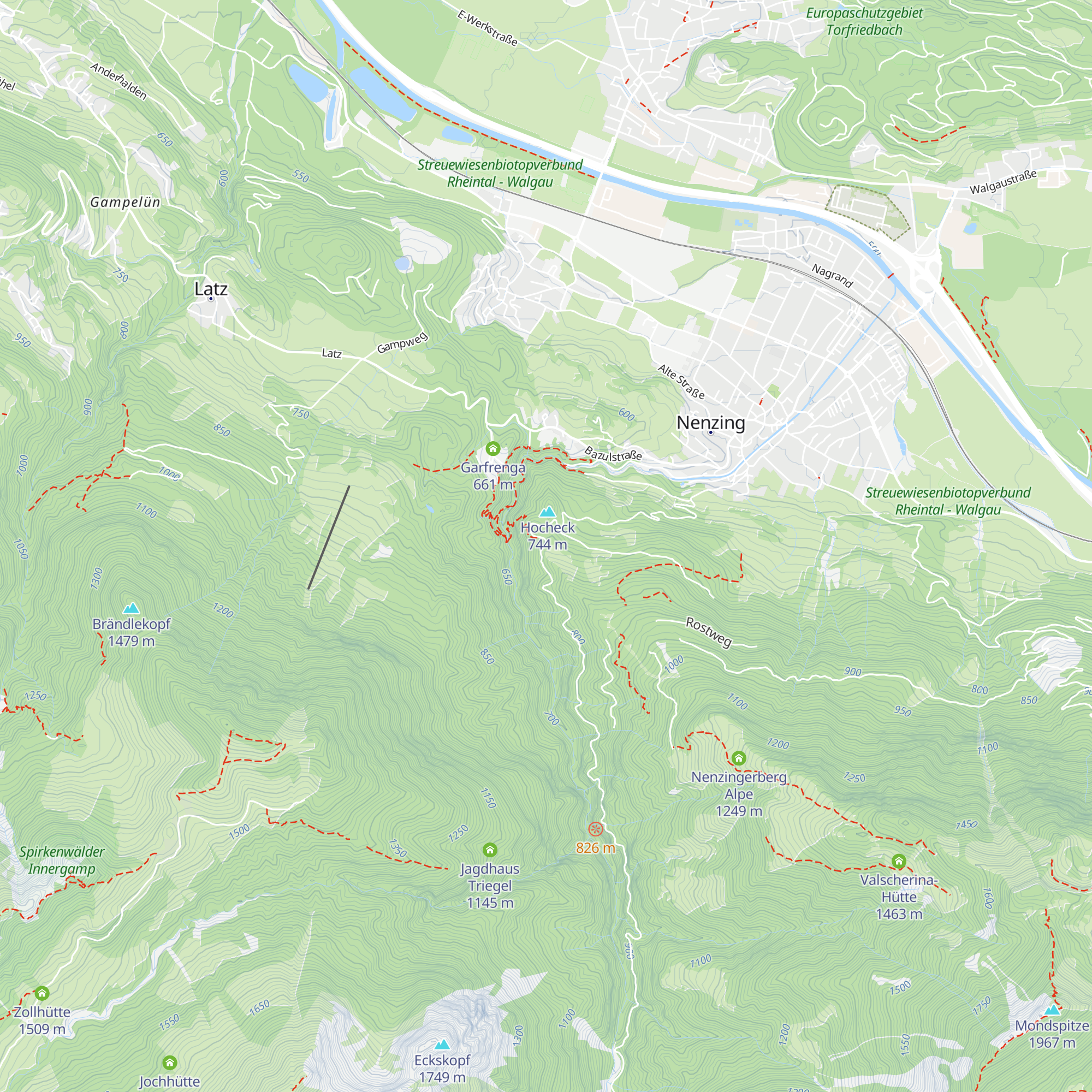 Mautstelle Stellfeder map