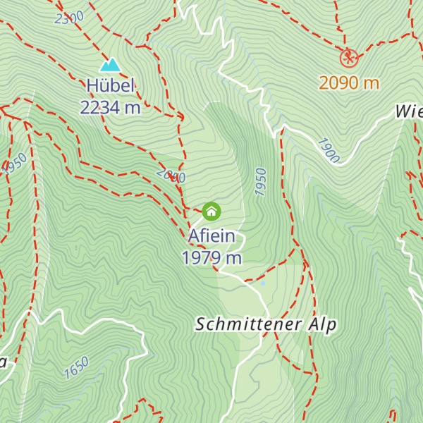 Map of Afiein