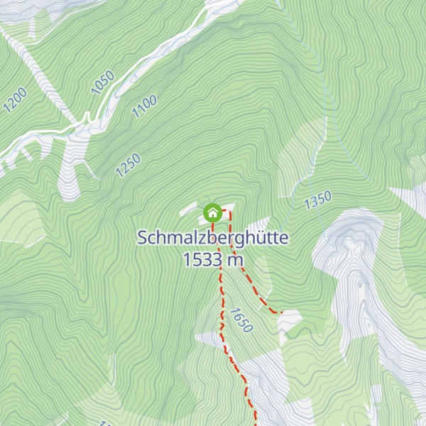 Map of Schmalzberghütte