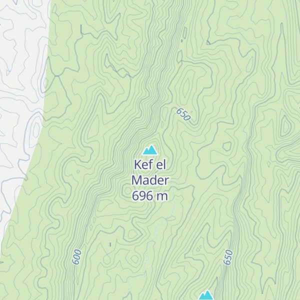 Map of Kef el Mader