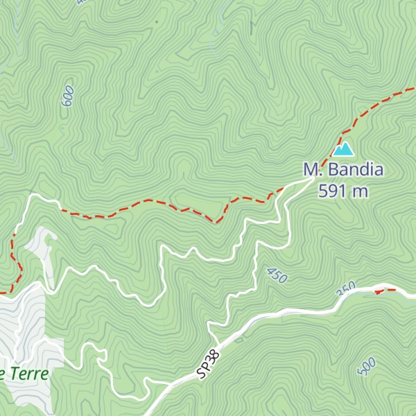 Map of Monte Martinasco