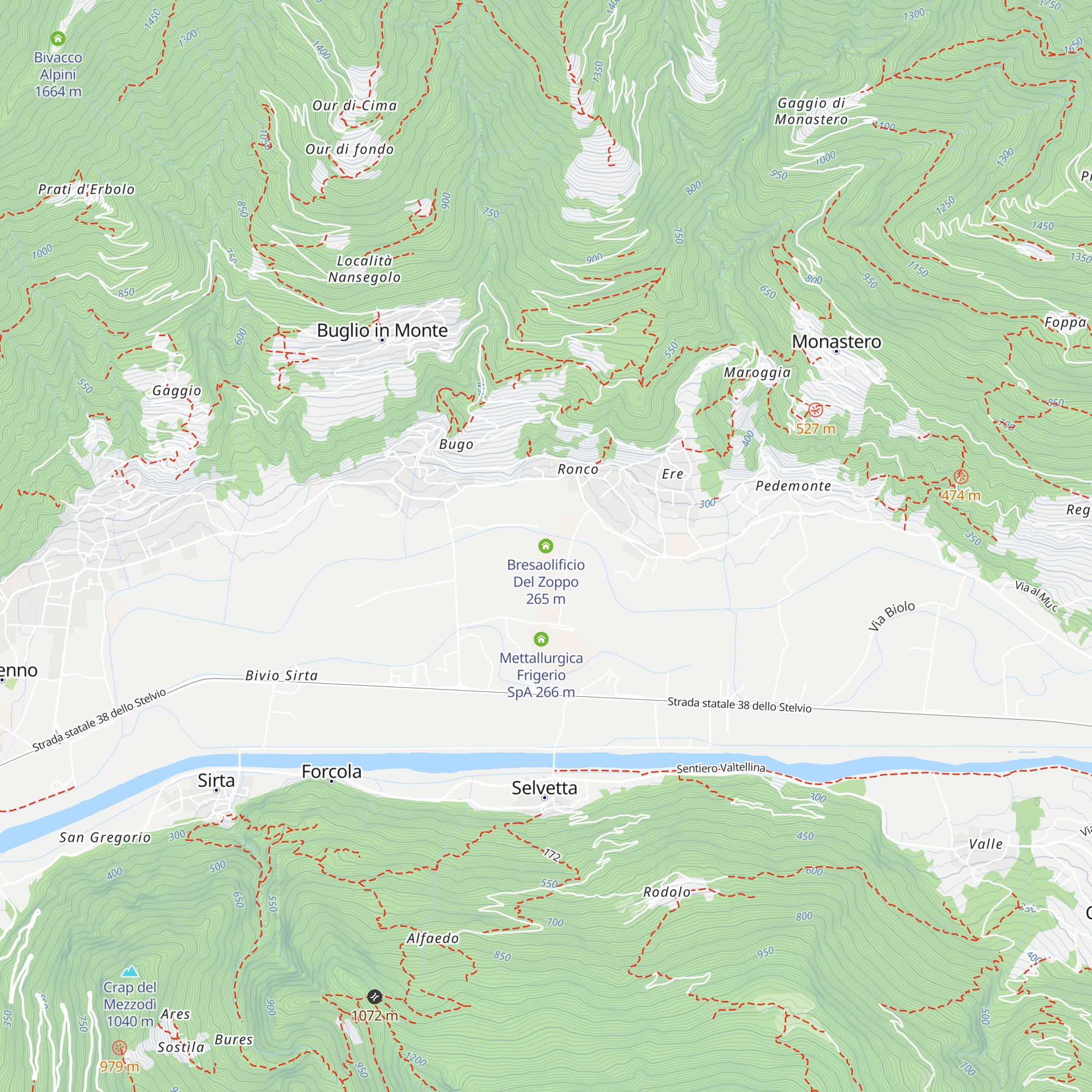 Bresaolificio Del Zoppo map