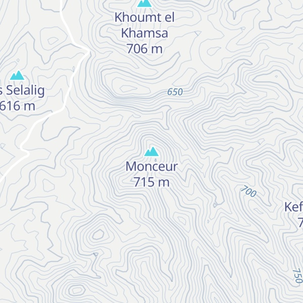 Map of Monceur