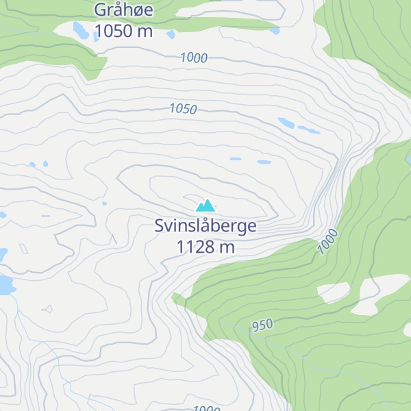 Map of Svinslåberge