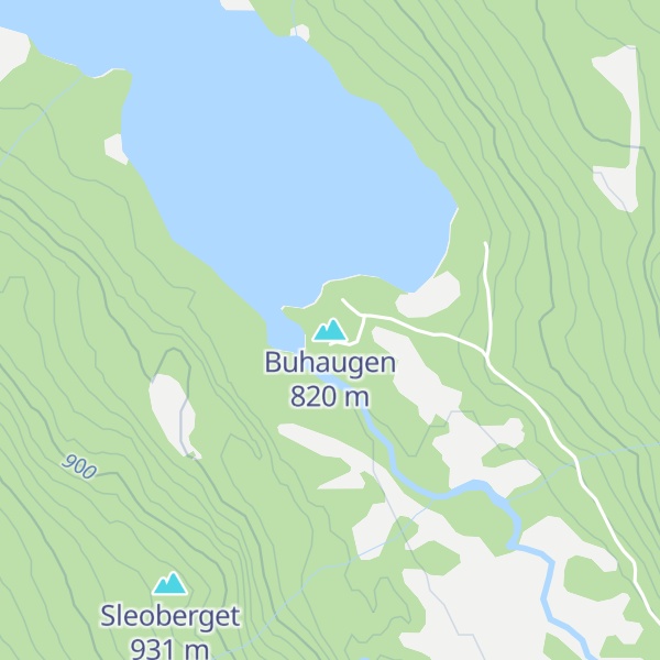 Map of Buhaugen