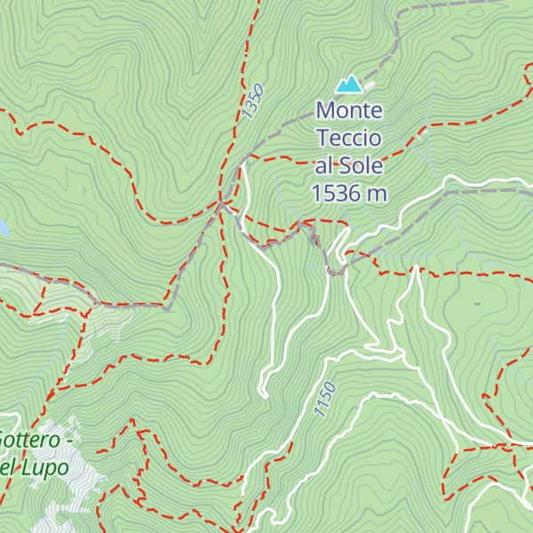 Map of Bivacco Tre Confini