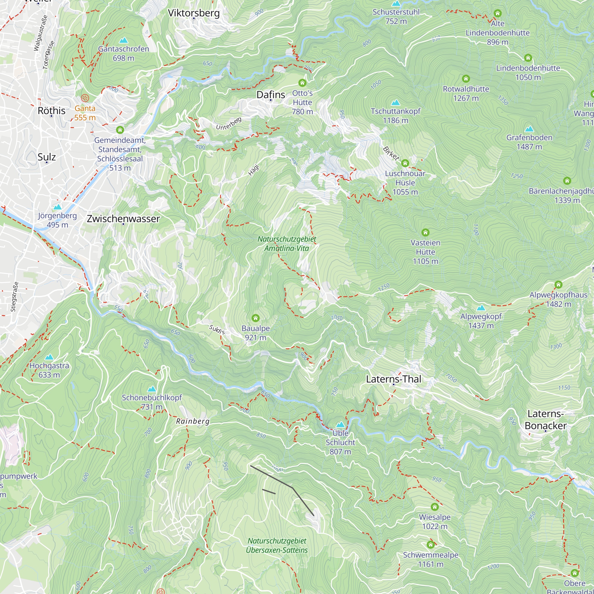 Hunting Mountain Ranch map