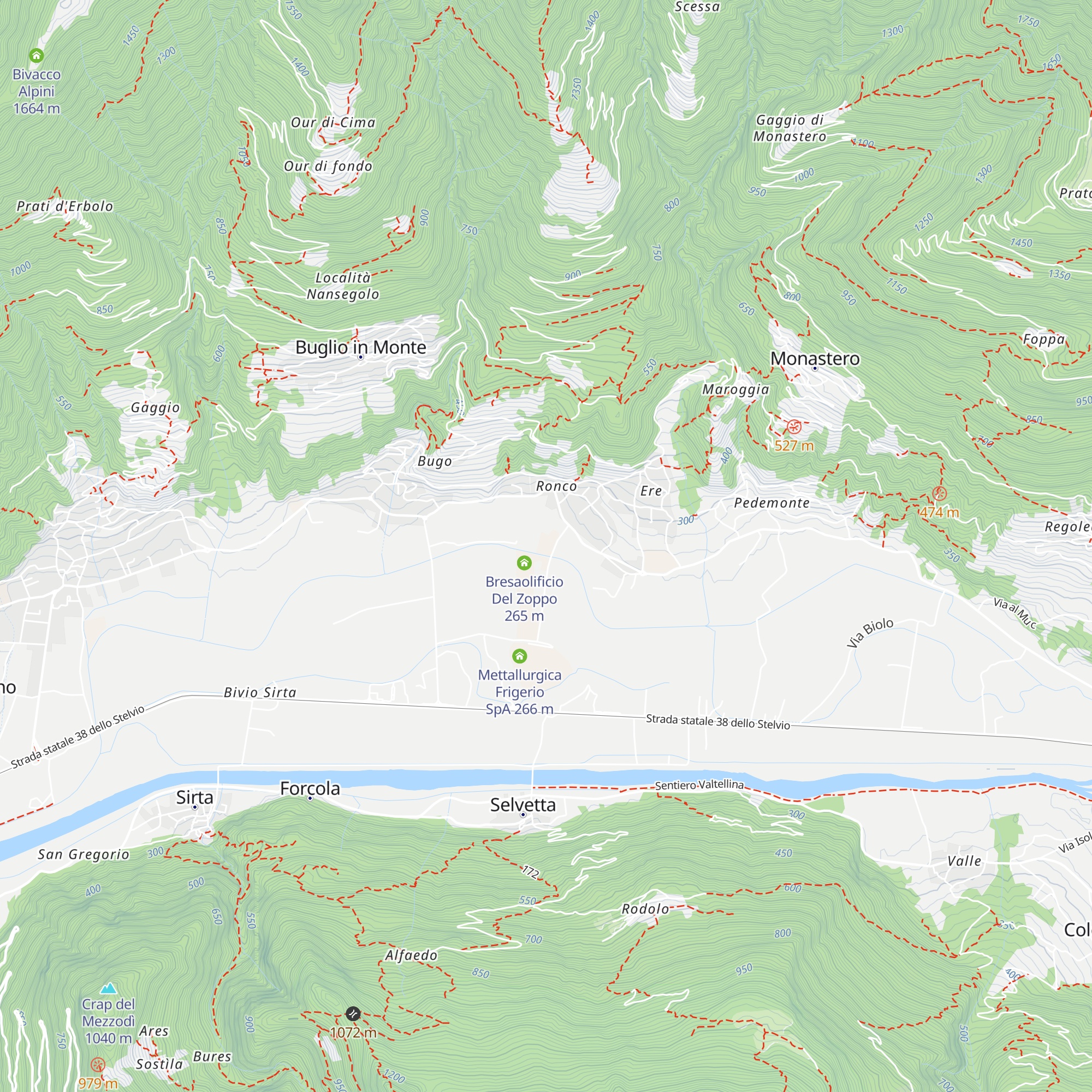 Bresaolificio Del Zoppo map