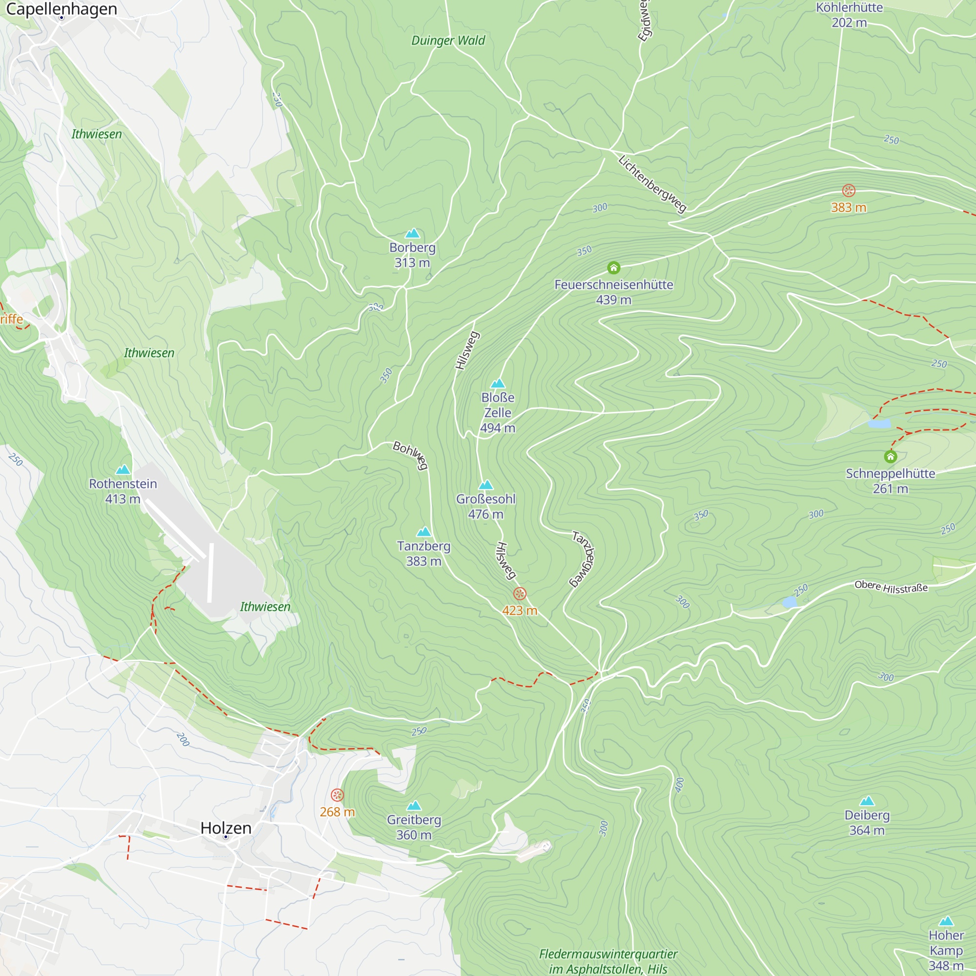 Sohlhütte map