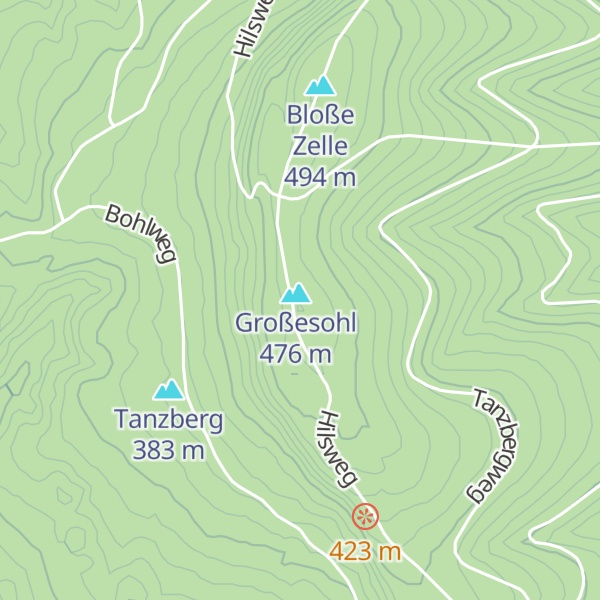 Map of Sohlhütte
