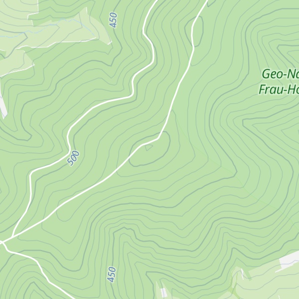 Map of Pentersrück