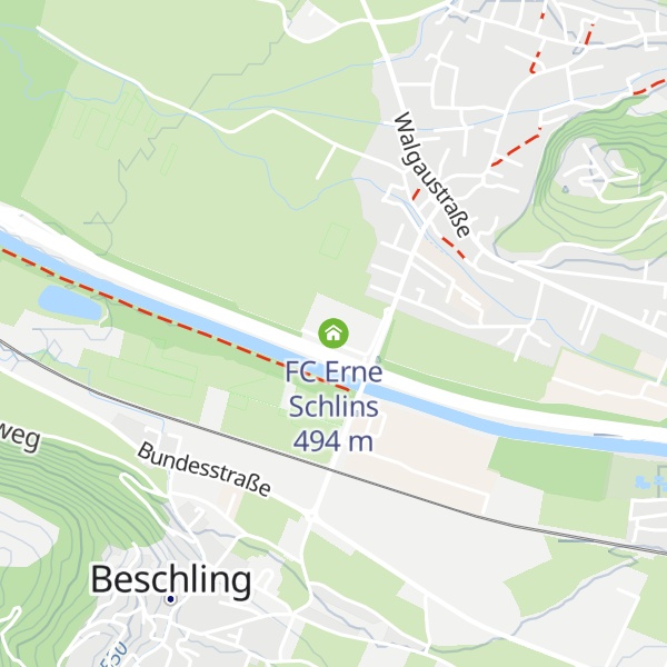Map of FC Erne Schlins