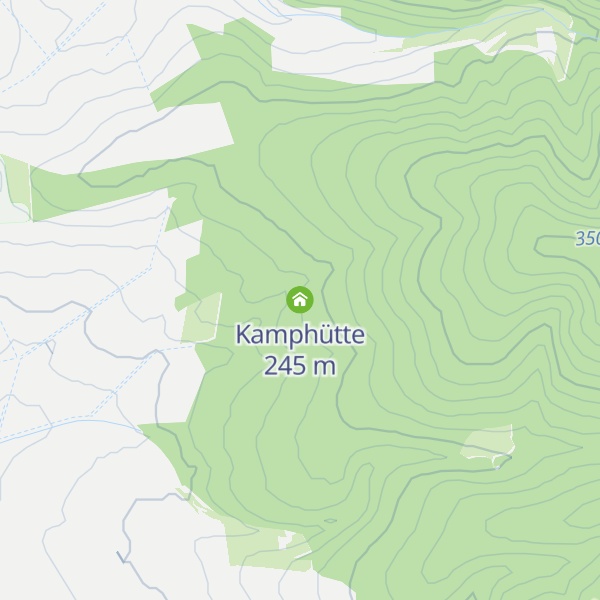 Map of Kamphütte