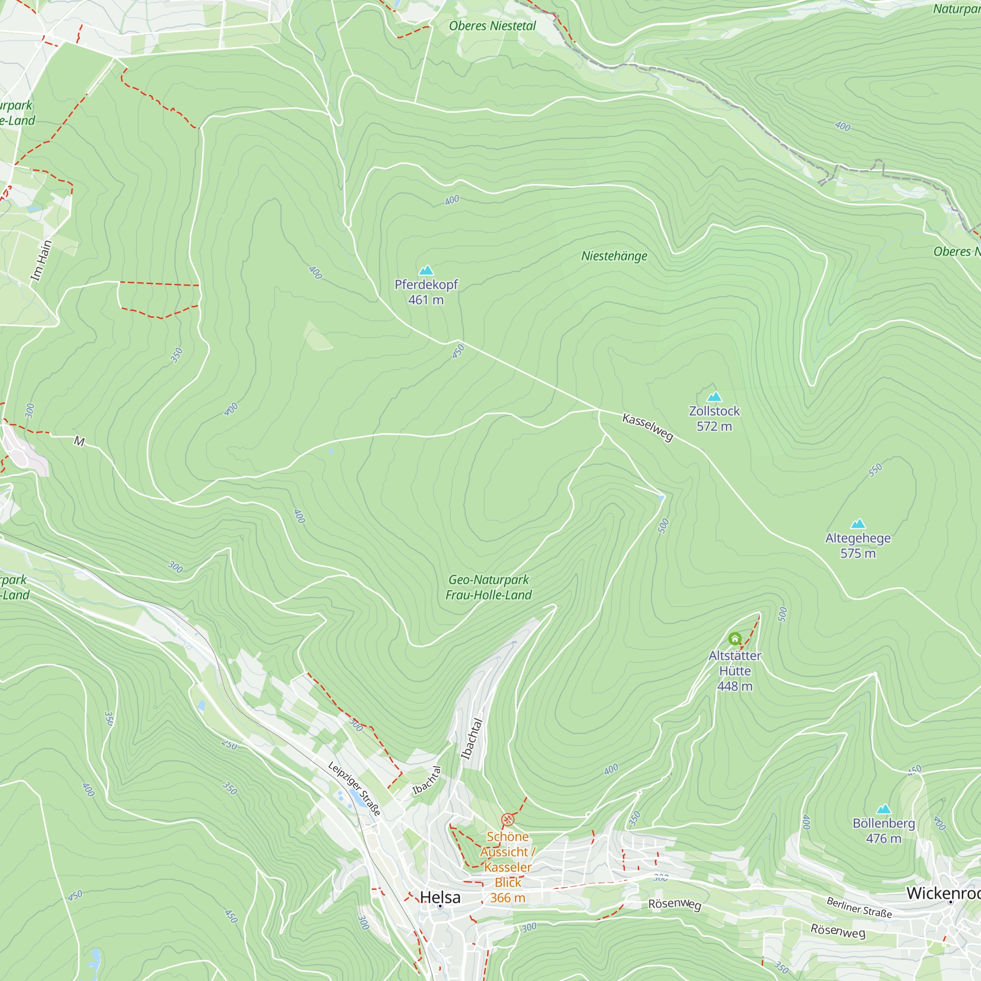Auerhahnshütte map