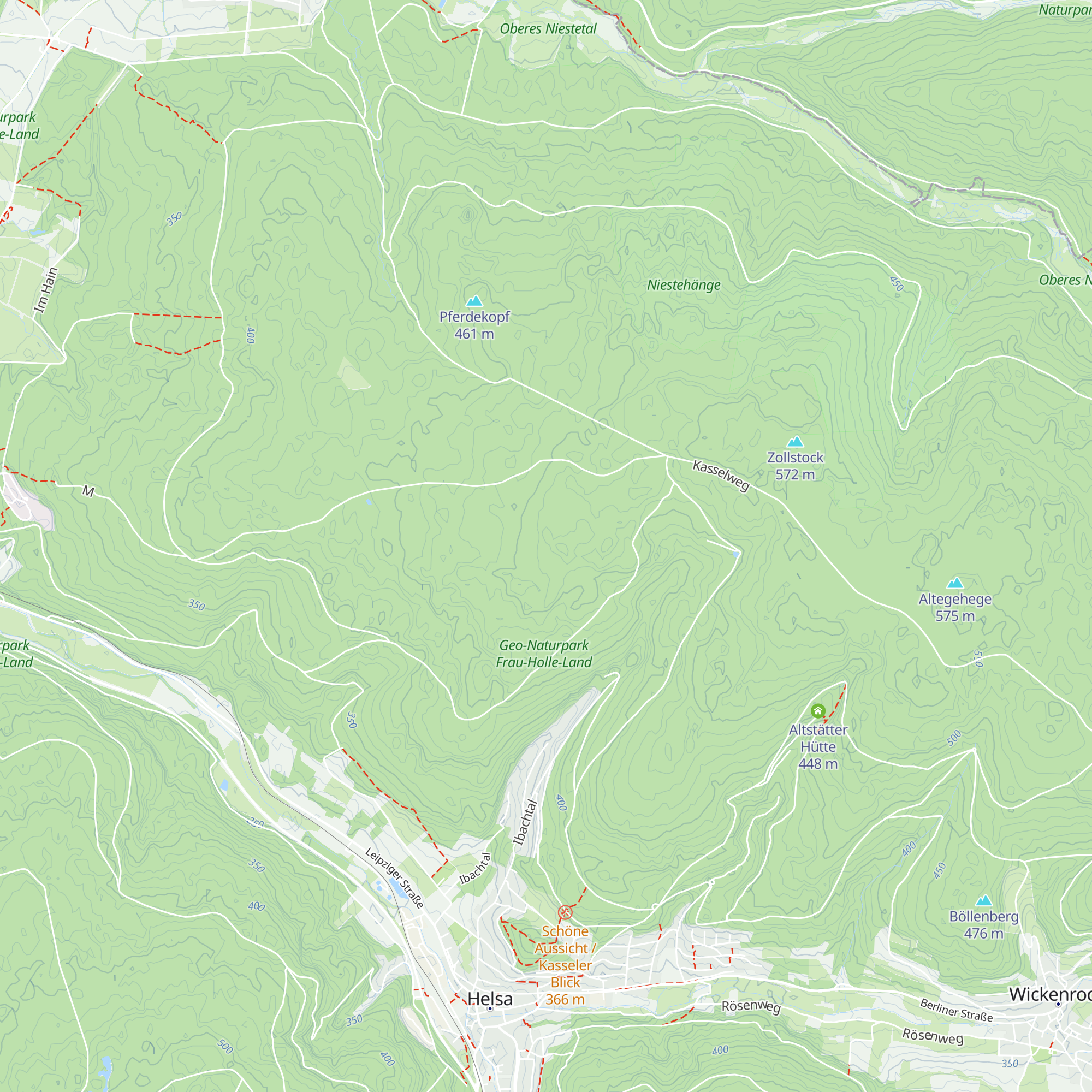 Auerhahnshütte map