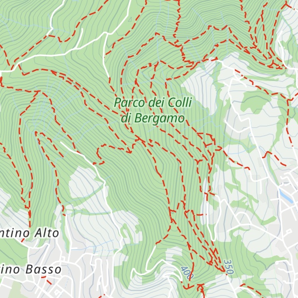 Map of Casél di Amis