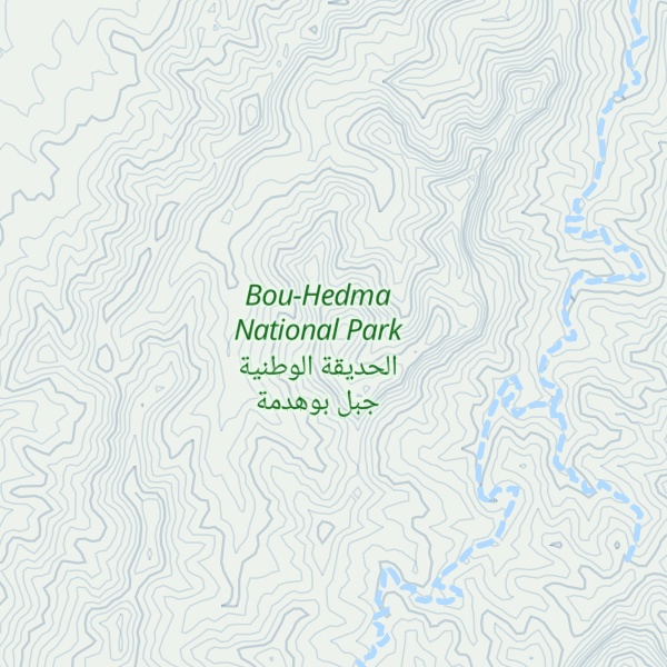 Map of Jabal Rouana