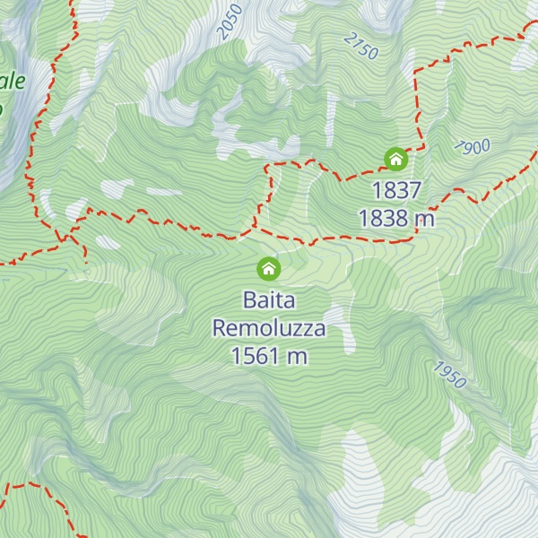 Map of Baita Remoluzza