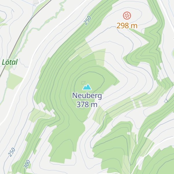 Map of Neuberg