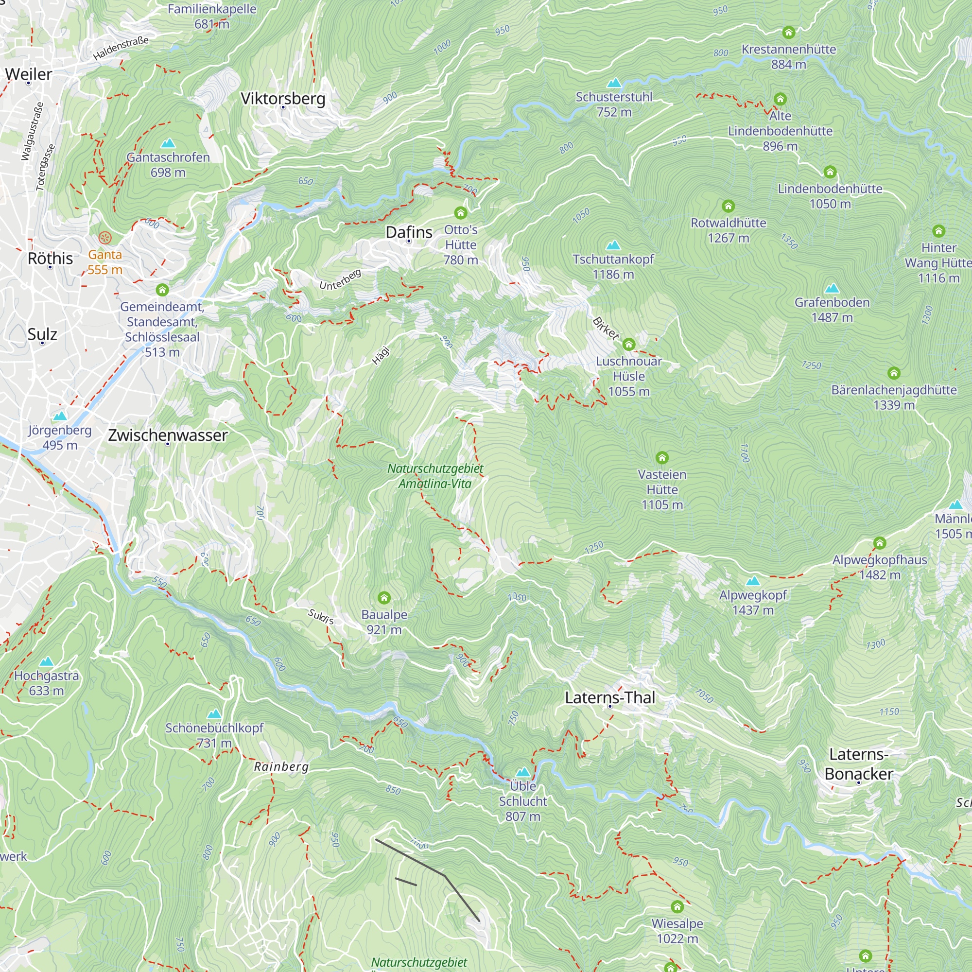 Sulner Schihütte map
