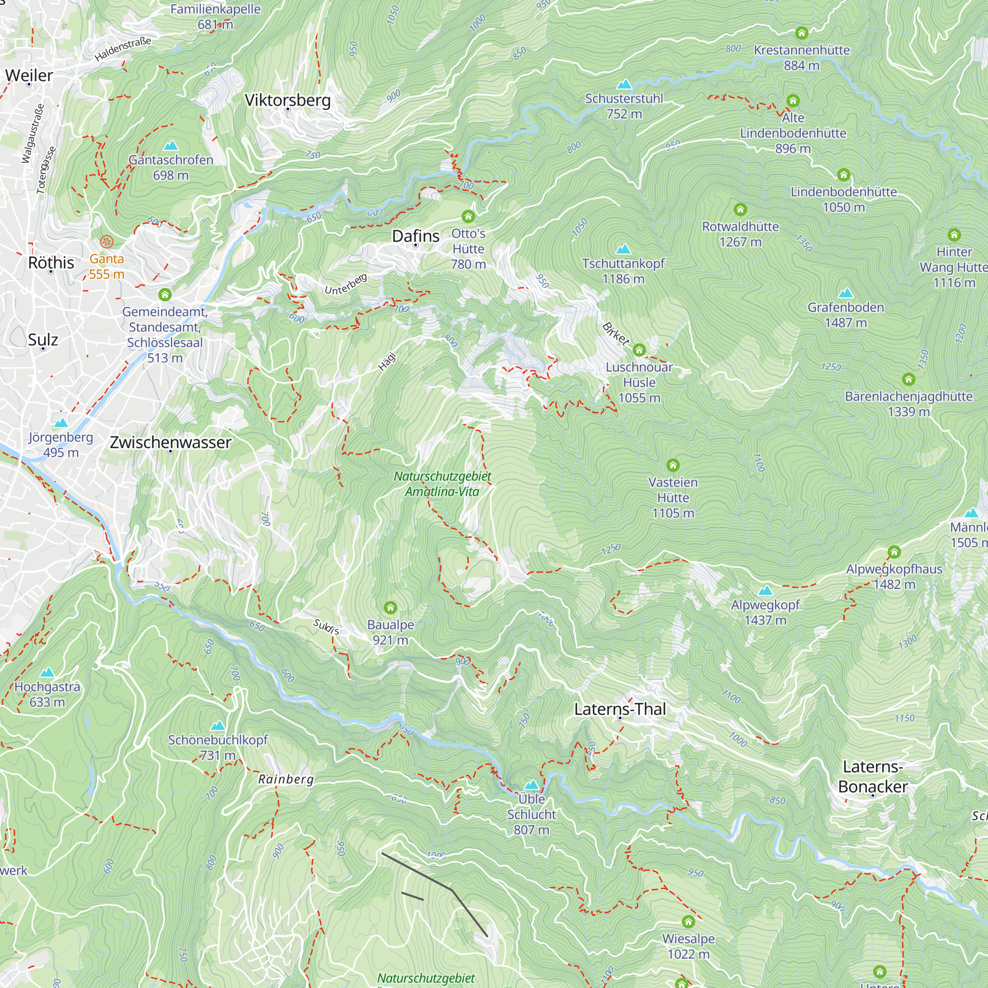 Sulner Schihütte map
