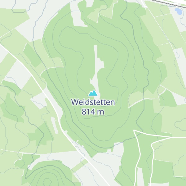 Map of Weidstetten