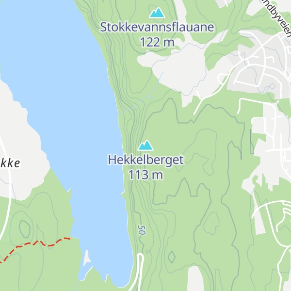 Map of Hekkelberget
