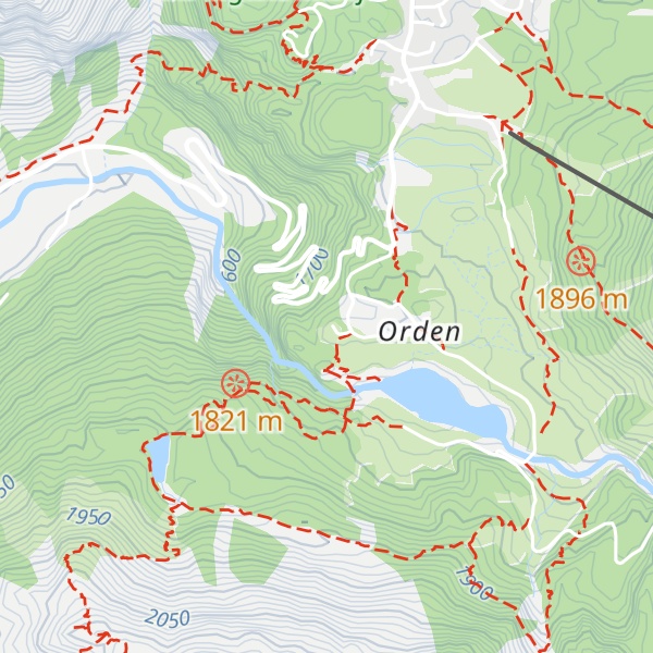 Map of Villa Baldini